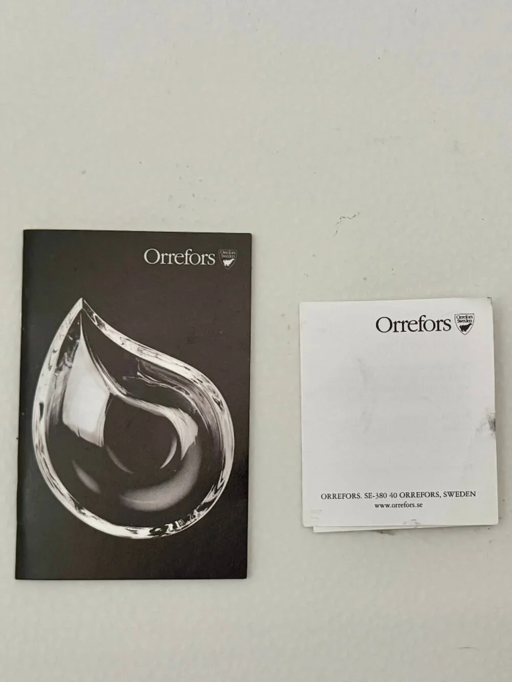 Orrefors Milano Design Martti Rytkonen Crystal Voltive Candle Holder NEW IN BOX